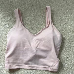 Lululemon strawberry milk shake align tank top